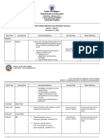 Department of Education: Weekly Home Learning Plan For Grade 10 Quezon Quarter 1, Week 5 November 2-6, 2020