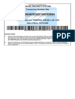 MO0636IW202109292694: Social Security System Transaction Number Slip