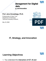 Information Management For Digital Business Models: Prof. Jens Grossklags, PH.D