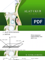 Alat Ukur Dan Cara Pengukuran