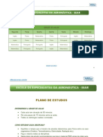 Plano de Estudos - EEAR