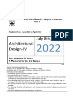 Architectural Design-IV: July 8th