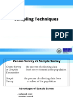 Sampling Techniques