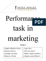 Performance: Task in Marketing