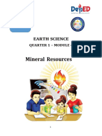 Mineral Resources: Earth Science