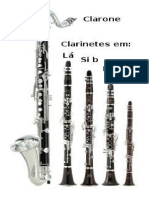 clarinetes familia