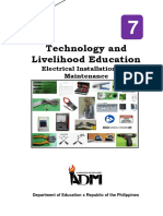 Technology and Livelihood Education: Maintenance Electrical Installation and