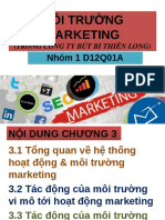Bài thuyết trình - Môi trường Marketing (Trong Công ty Bút bi Thiên Long) - 976715
