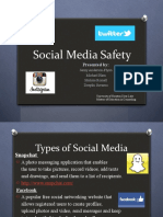 Social Media Safety: Presented by