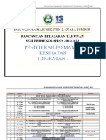 Ringkasan & RPT PJK Tingkatan 1