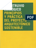 UN VITRUVIO ECOLOGICO-Principios y Práctica Del Proyecto Arquitectónico Sostenible