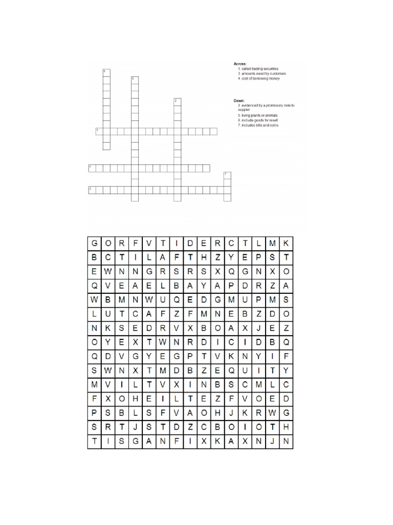 Output For Crossword and Word Search | PDF