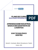 PLANO DE CURSO ASSISTENTE DE LOGÍSTICA CORREIOS