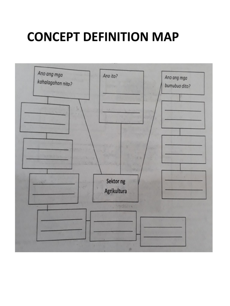 Concept Definition Map | PDF