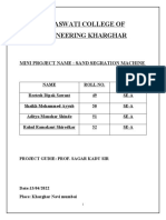 Sand Segregation Machine