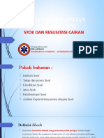 Mi 5 Asuhan Keperawatan Gadar Syok Dan Resusitasi Cairan