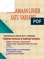 02 Persamaan Linier