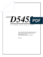 ASTM5453 Fitness Use