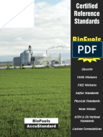 Biofuels: Certified Reference Standards