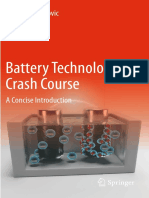 Battery Technology Crash Course A Concise Introduction by Slobodan Petrovic