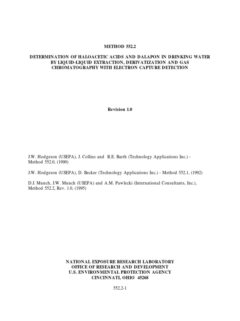 552 2 PDF Detection Limit Gas Chromatography