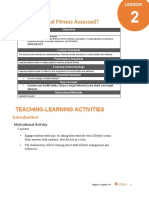 How Is Physical Fitness Assessed?: Teaching-Learning Activities