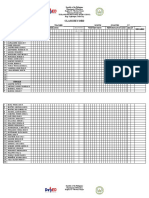 Class Record Template