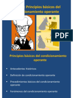 Tema 4. Principios Básicos Del Condicionamiento Operante