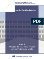 Estruturas de Gestão Pública - Aula - 5