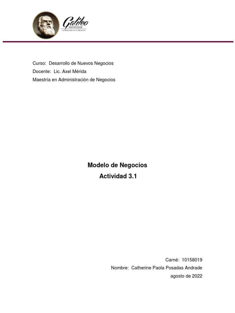 Modelos de Negocios: Claves y Tipos | PDF | Modelo de negocio | Mercado ...