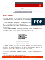 Définition de Tuner Satellite