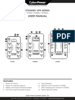 User Manual: Standby Ups Series