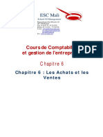 Compta - Chapitre 6 - Achats-Ventes