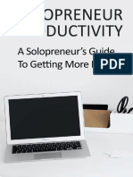 A Solopreneur's Guide To Getting More Done