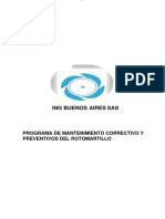 Programa de Mantenimiento Preventivo y Corectivo