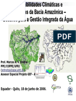 Amazonia, gestão da água, clima e uso do solo-2006