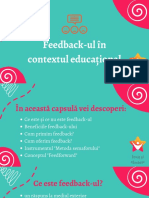 Capsula de Invatare. Feedback