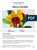 Cattleya Orchid - Eng HappyPattyCrochet