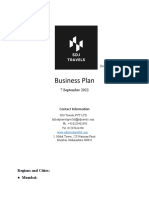 SDJ Travels PVT LTD Business Plan Since 2011