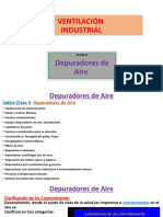 Clase 3. Depuradores de Aire