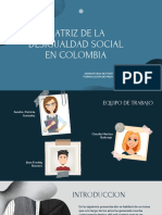 Matriz de La Crisis Social en Colombia