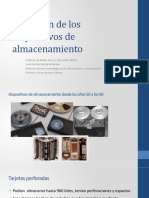 Evolución de Los Dispositivos de Almacenamiento