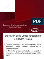 5.expresión de La Concentración en Unidades Físicas