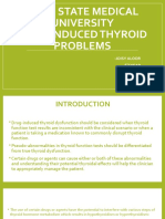 Drug Induced Thyroid Problems