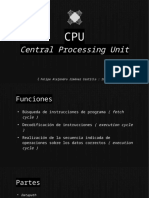 Introducción A La CPU