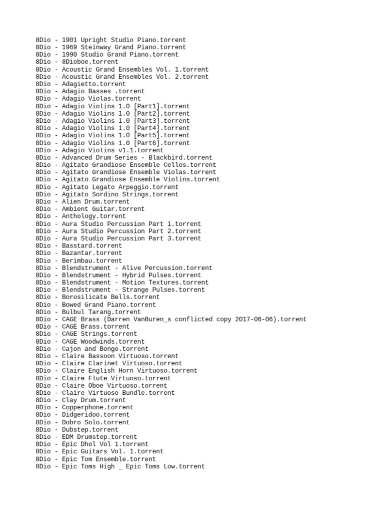 List With.Torrent | PDF | Musical Instruments | String Instruments