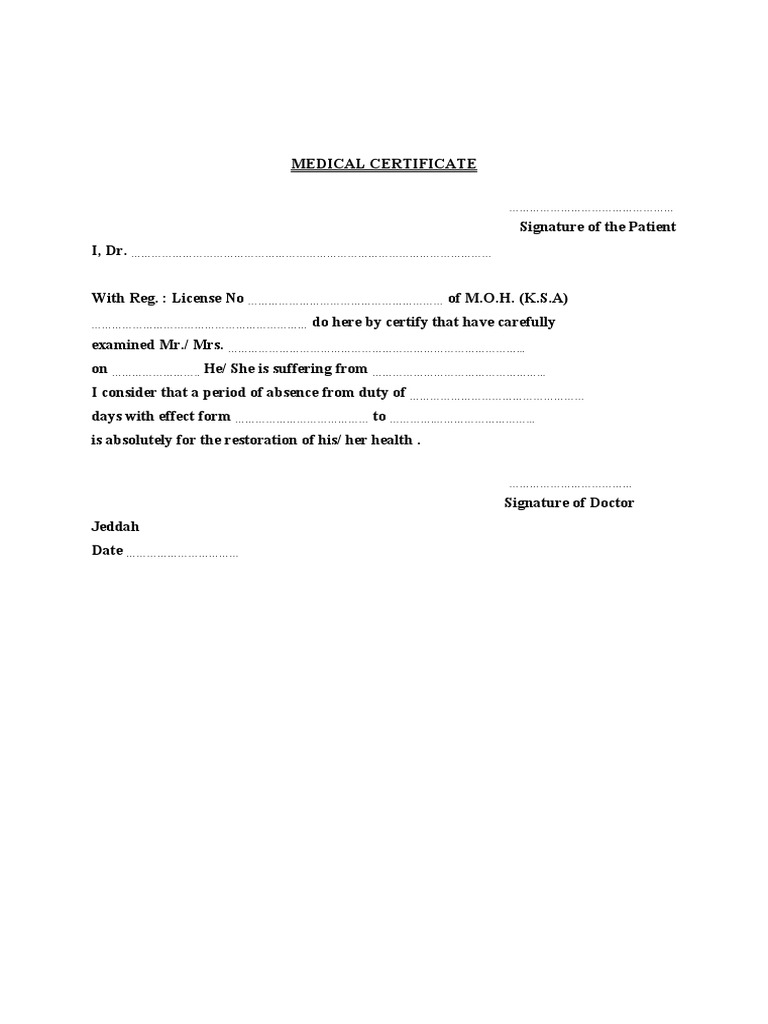 Medical Absence | PDF