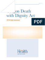 Oregon Death With Dignity Act: 2019 Data Summary