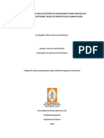 Modelo de Ciclo de Vida de Gestión de Conocimiento para Procesos de Desarrollo de Software, Desde La Perspectiva de Gamificación