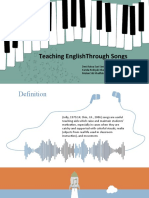 Teaching Englishthrough Songs